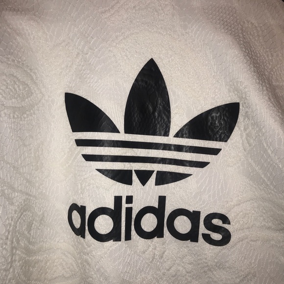 Adidas White Lace Bomber (RARE) - Picture 5 of 7